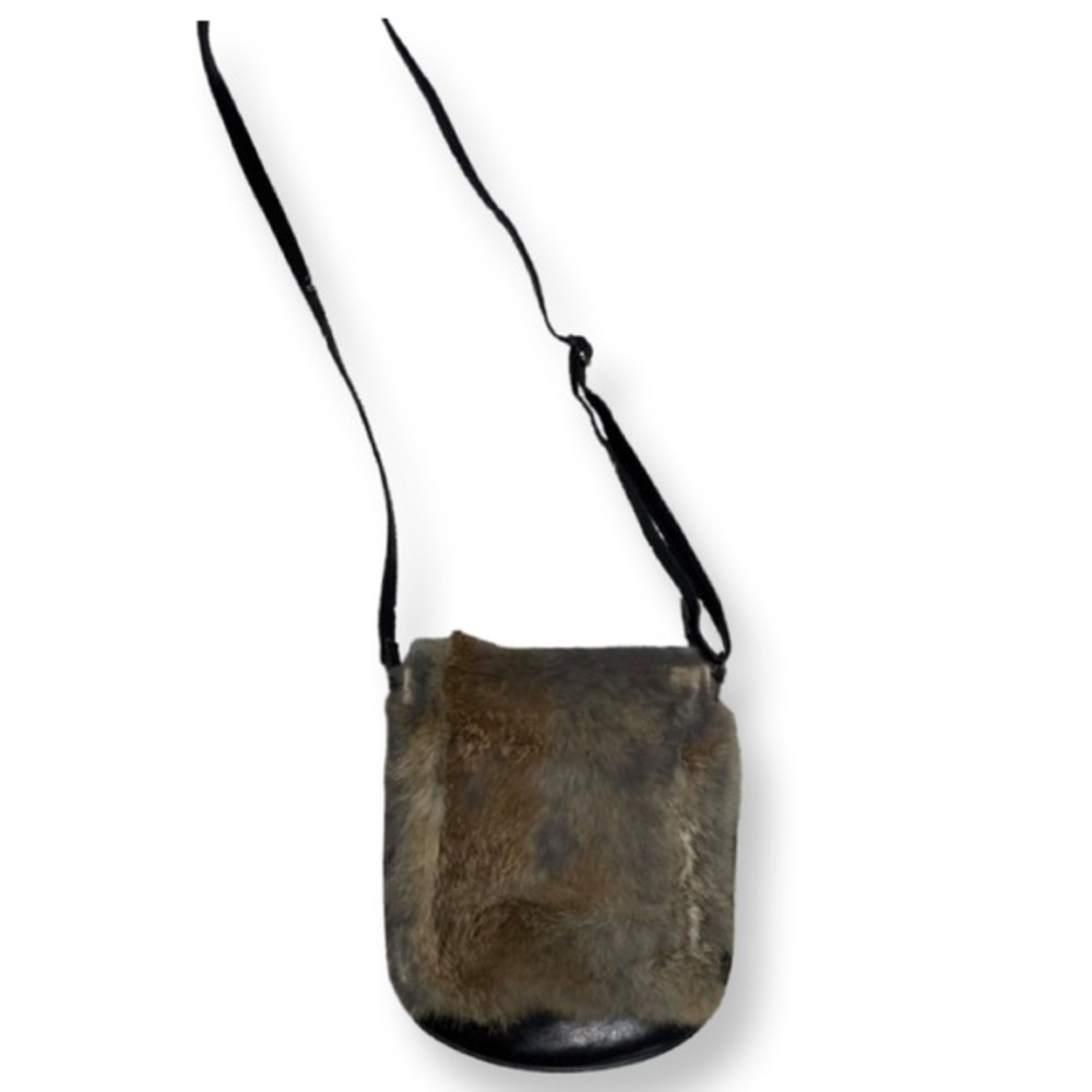Rudsak Fur Flap Leather purse